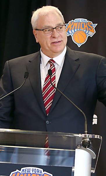Knicks formally introduce Phil Jackson as president